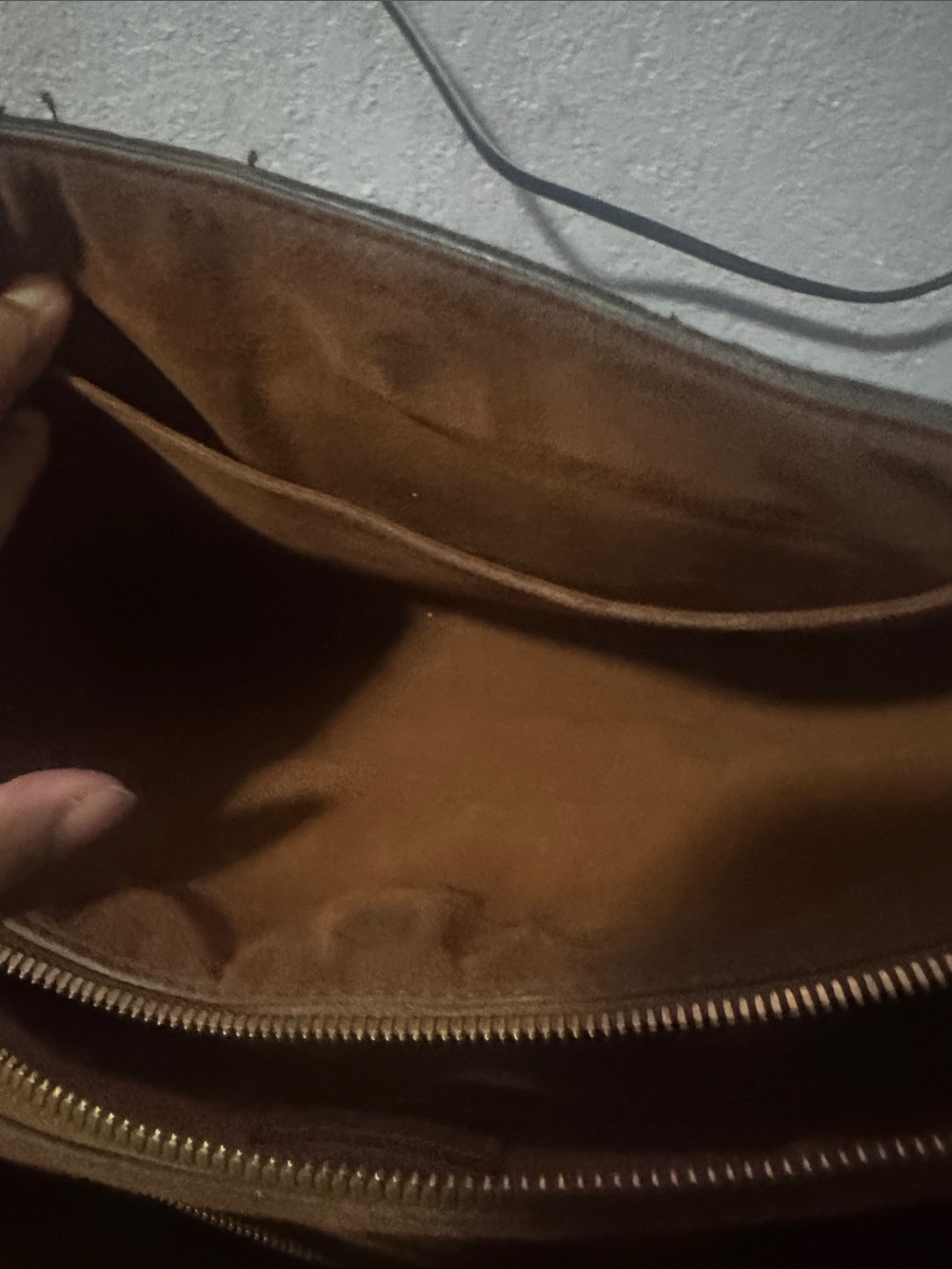 Louis Vuitton Monogram Canvas Handbag - Brown & Gold Hardware - Picture 5 of 7